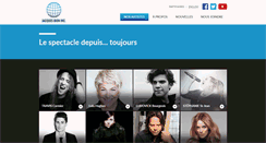 Desktop Screenshot of jacquesdion.com